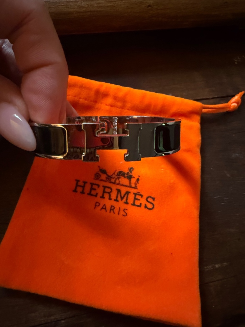 Hermes clic bracelet
